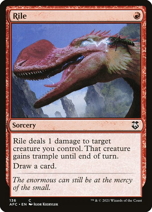 Rile (136) [Forgotten Realms Commander]