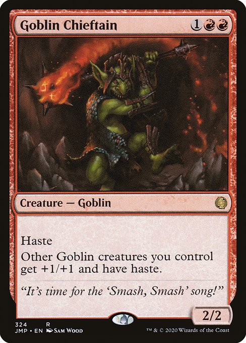 Goblin Chieftain (324) [Jumpstart]