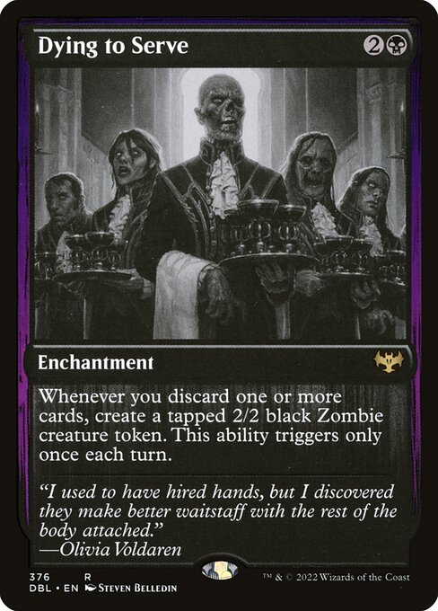 Dying to Serve (376) [Innistrad: Double Feature]