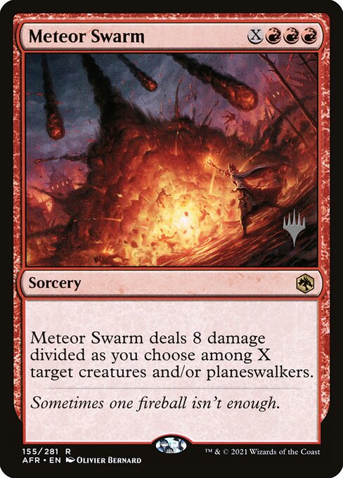Meteor Swarm (155p) [Adventures in the Forgotten Realms Promos]