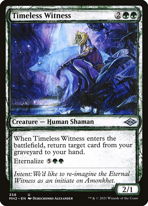 Timeless Witness (358) [Modern Horizons 2] [Showcase]