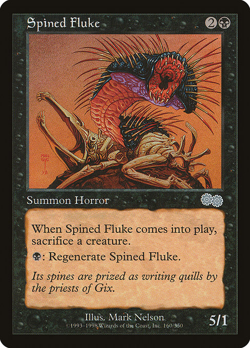 Spined Fluke (160) [Urza's Saga]