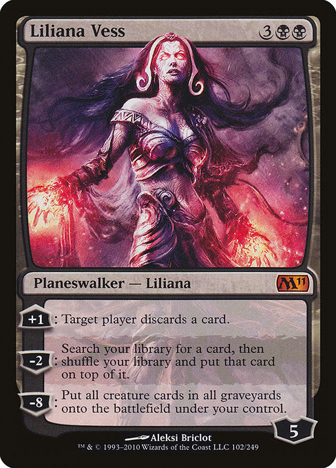 Liliana Vess (102) [Magic 2011]