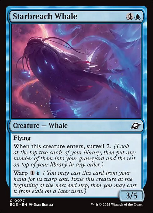 Starbreach Whale (77) [Edge of Eternities]