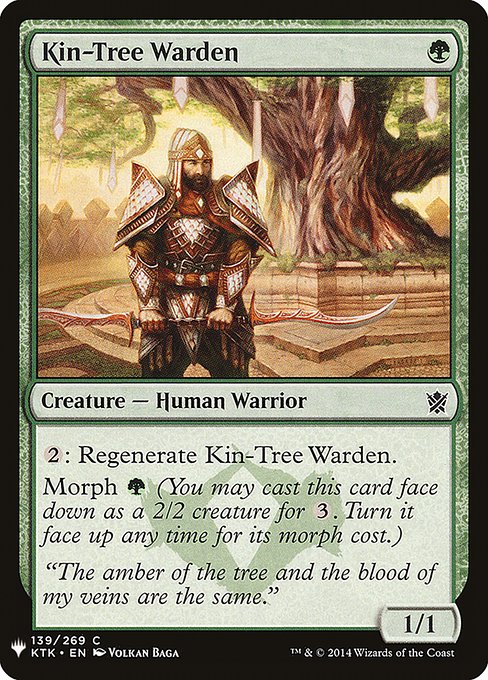 Kin-Tree Warden (KTK-139) [The List]