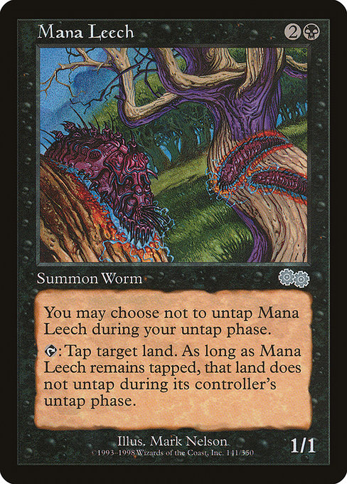 Mana Leech (141) [Urza's Saga]