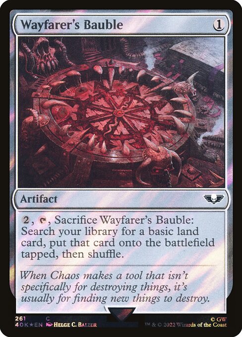 Wayfarer's Bauble (261★) [Warhammer 40,000 Commander]