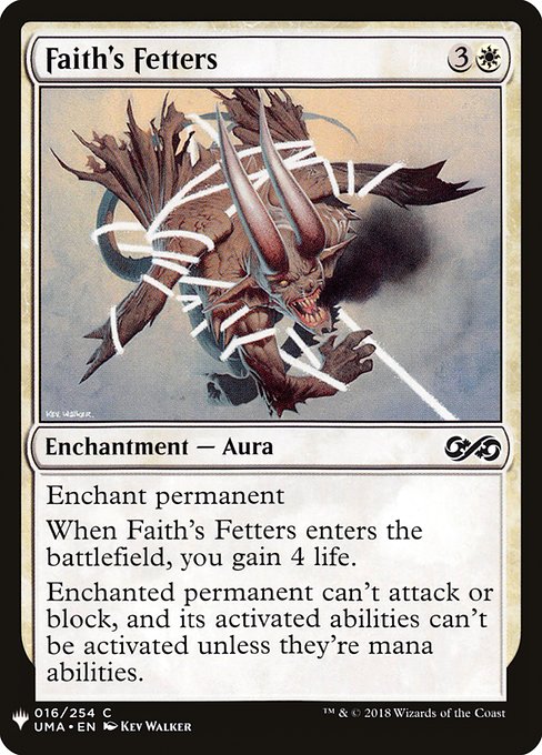 Faith's Fetters (UMA-16) [The List]