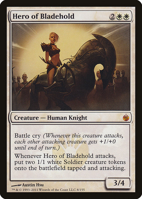 Hero of Bladehold (8) [Mirrodin Besieged]