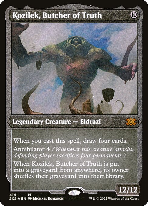 Kozilek, Butcher of Truth (414) [Double Masters 2022]