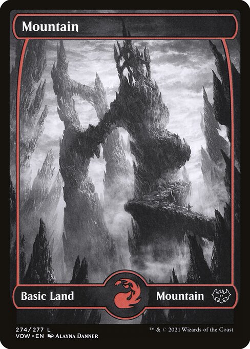 Mountain (274) [Innistrad: Crimson Vow] [Showcase]