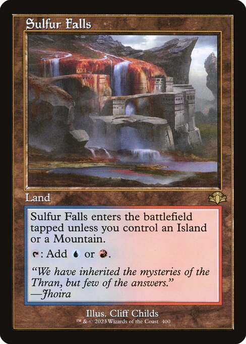 Sulfur Falls (400) [Dominaria Remastered]