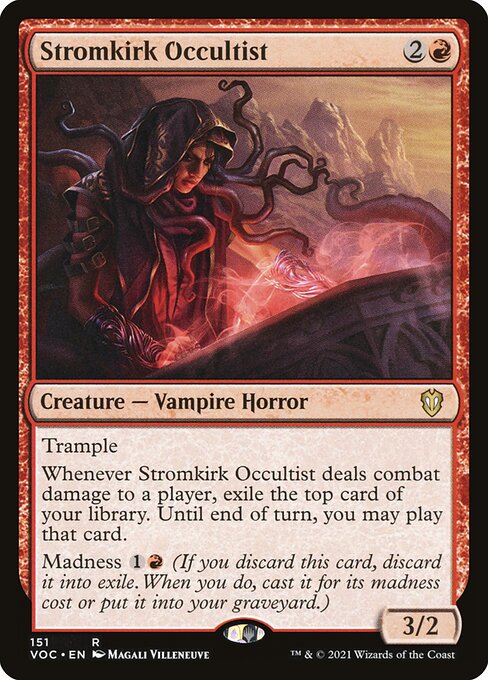 Stromkirk Occultist (151) [Crimson Vow Commander]