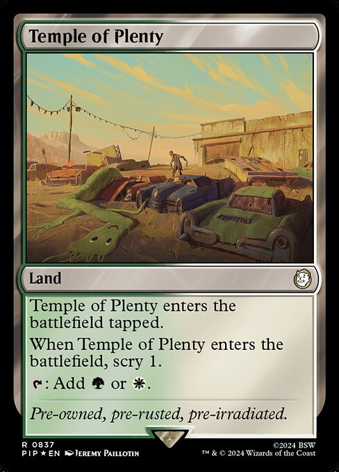 Temple of Plenty (837) [Fallout]