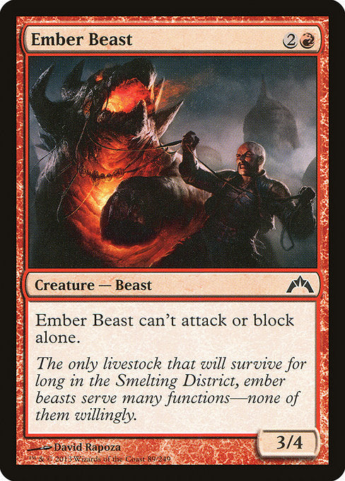 Ember Beast (89) [Gatecrash]