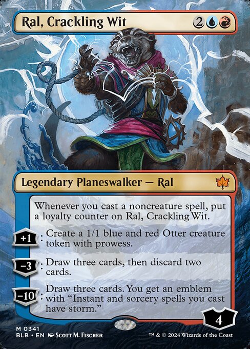 Ral, Crackling Wit (341) [Bloomburrow]