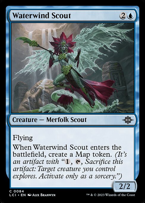 Waterwind Scout (84) [The Lost Caverns of Ixalan]