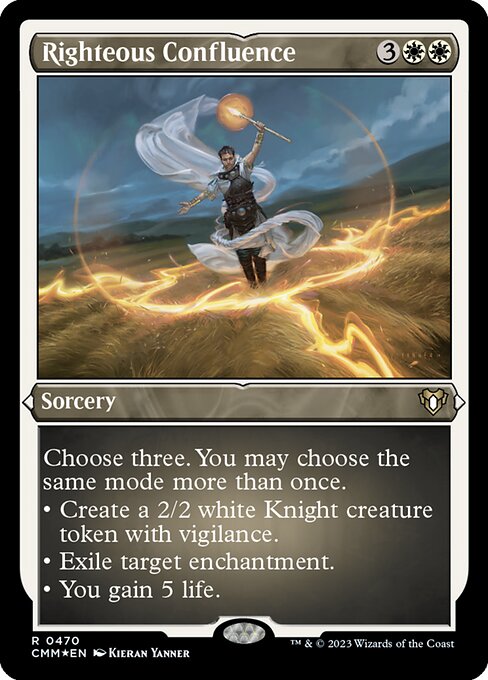 Righteous Confluence (470) [Commander Masters]