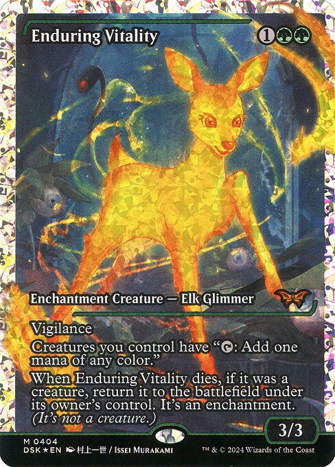 Enduring Vitality (404) [Duskmourn: House of Horror]