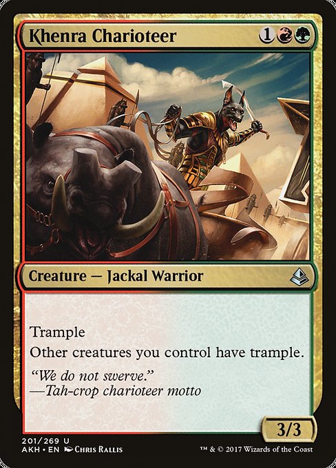 Khenra Charioteer (201) [Amonkhet]