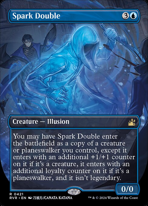 Spark Double (421) [Ravnica Remastered] [Borderless]