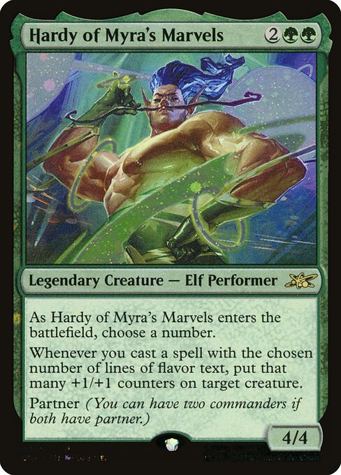 Hardy of Myra's Marvels (427) [Unfinity]