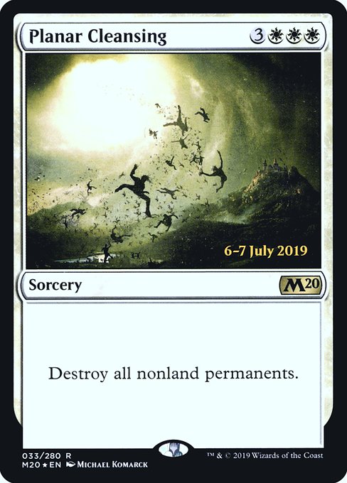 Planar Cleansing (33s) [Core Set 2020 Promos]