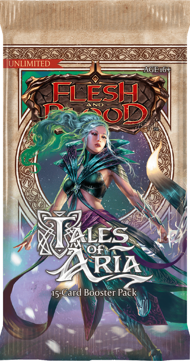 Flesh and Blood Tales of Aria Unlimited Booster Pack image 1