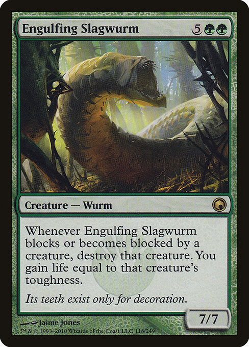 Engulfing Slagwurm (118) [Scars of Mirrodin]