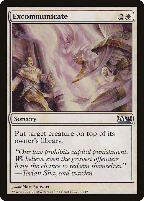 Excommunicate (14) [Magic 2011]