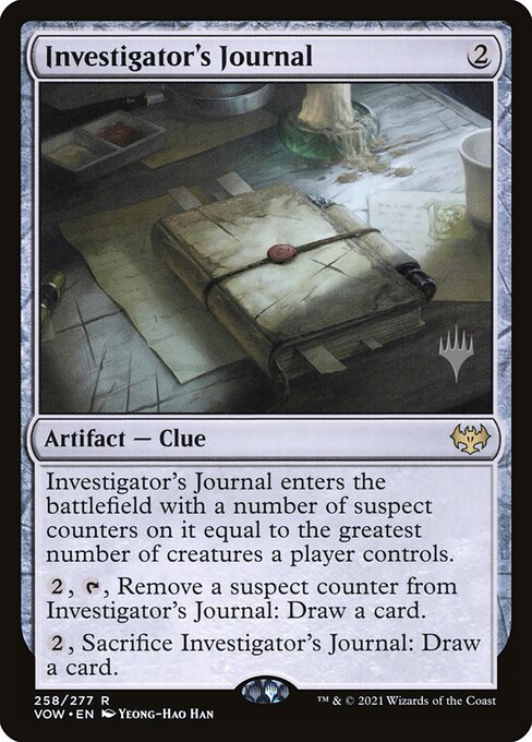 Investigator's Journal (258p) [Innistrad: Crimson Vow Promos]