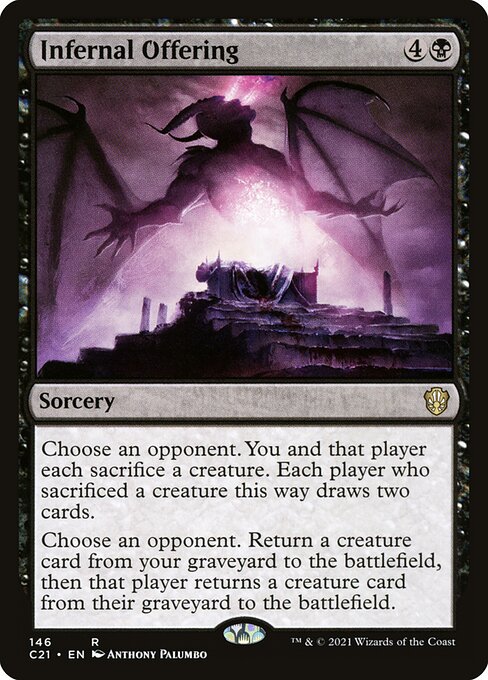 Infernal Offering (146) [Commander 2021]