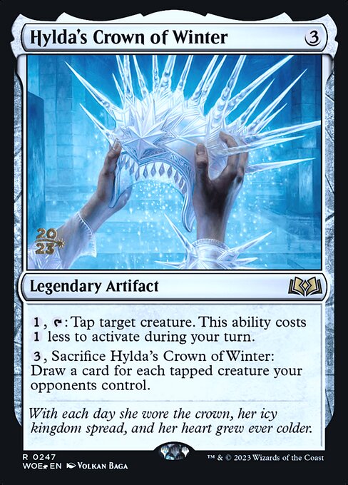 Hylda's Crown of Winter (247s) [Wilds of Eldraine Promos]