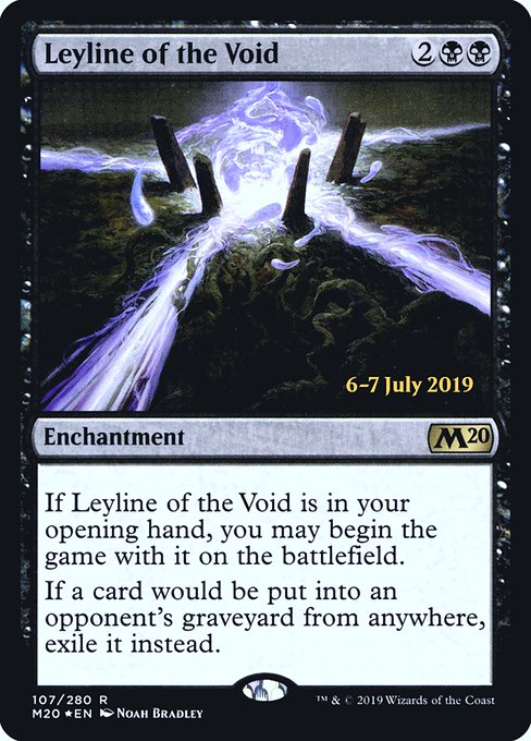 Leyline of the Void (107s) [Core Set 2020 Promos]