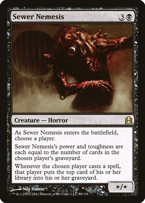 Sewer Nemesis (98) [Commander 2011]
