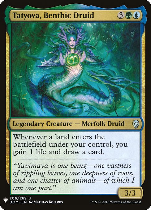 Tatyova, Benthic Druid (DOM-206) [The List]