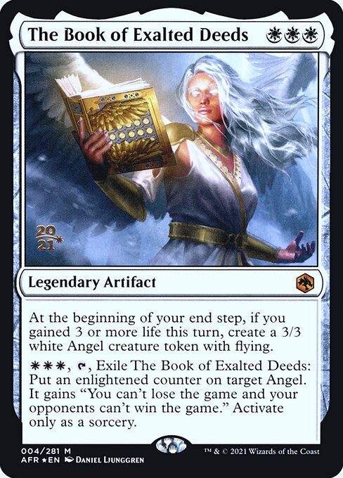 The Book of Exalted Deeds (4s) [Adventures in the Forgotten Realms Promos]