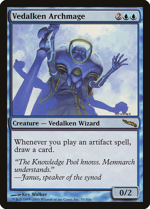 Vedalken Archmage (55) [Mirrodin]