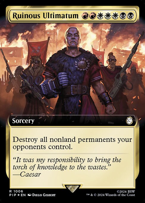 Ruinous Ultimatum (1006) [Fallout] [Extended Art]