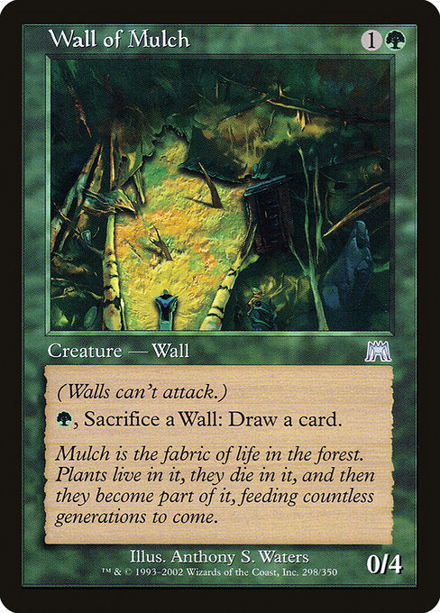 Wall of Mulch (298) [Onslaught]