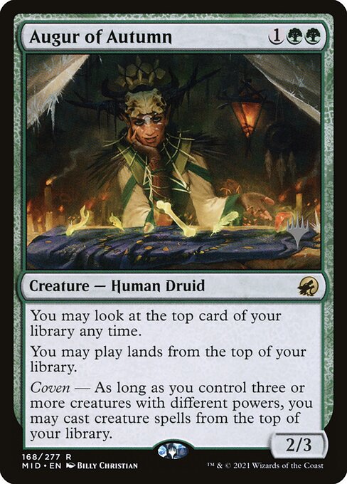 Augur of Autumn (168p) [Innistrad: Midnight Hunt Promos]