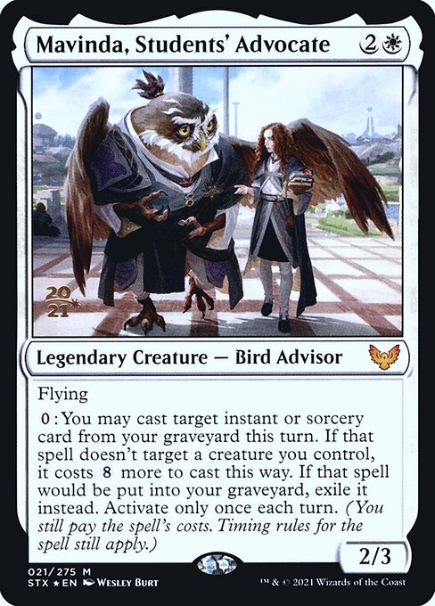 Mavinda, Students' Advocate (21s) [Strixhaven: School of Mages Promos]