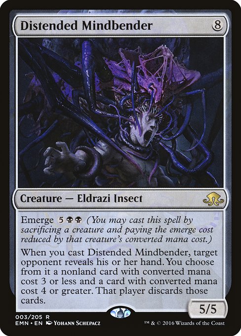 Distended Mindbender (3) [Eldritch Moon]