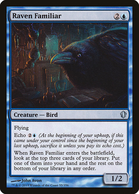 Raven Familiar (55) [Commander 2013]