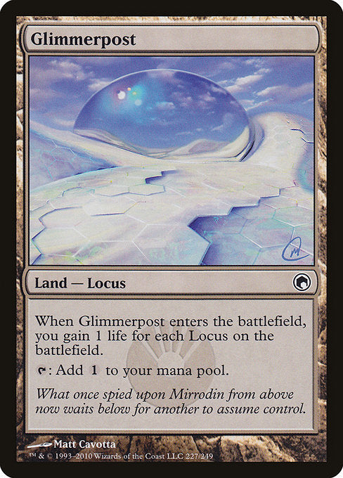 Glimmerpost (227) [Scars of Mirrodin]
