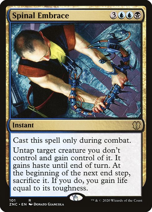 Spinal Embrace (101) [Zendikar Rising Commander]