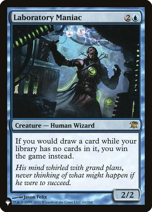 Laboratory Maniac (ISD-61) [The List]