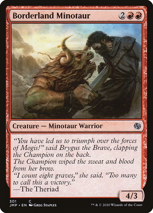 Borderland Minotaur (301) [Jumpstart]