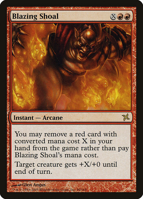 Blazing Shoal (96) [Betrayers of Kamigawa]