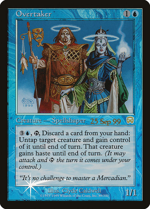 Overtaker (89) [Mercadian Masques Promos]